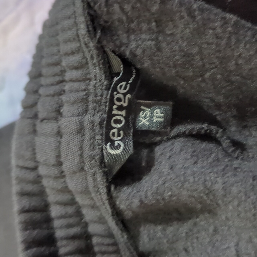 6/$15 Size Xs Black Jogger Bundle Lot of 2 Pairs – Comfy Lounge & Casual - Picture 16 of 16